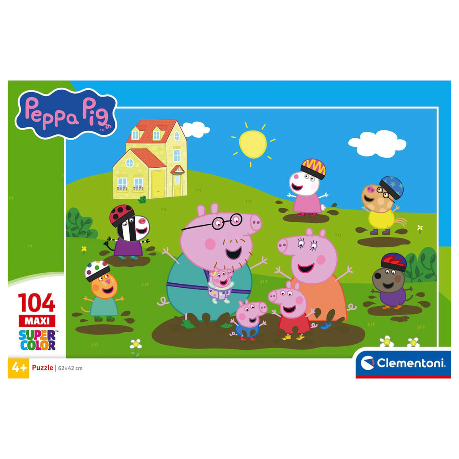 Peppa Pig maxi puzzle 104db-os termékfotó
