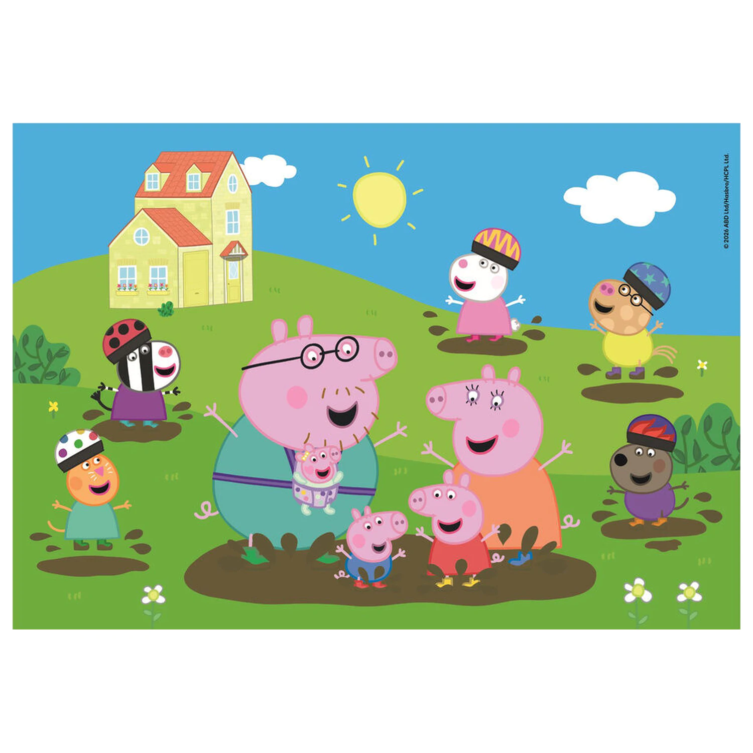 Peppa Pig maxi puzzle 104db-os termékfotó