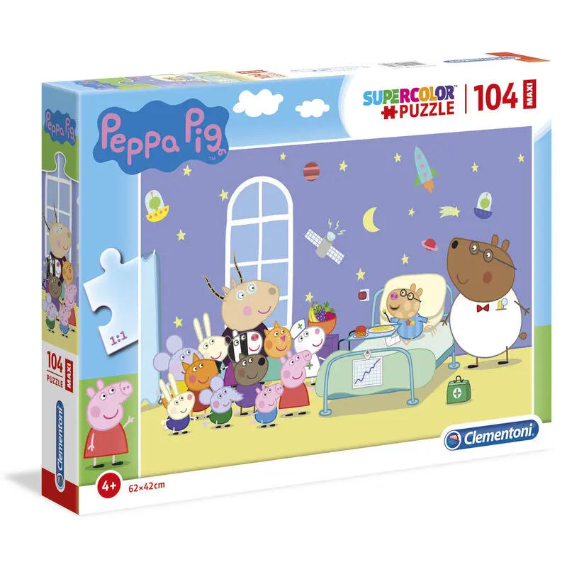 Peppa Pig Maxi puzzle 104db-os termékfotó