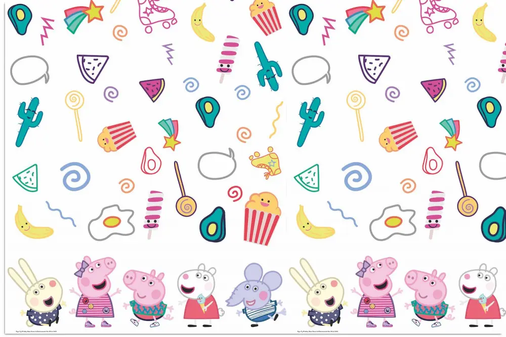 Peppa Pig Messy Play, Peppa malac Asztalterítő 120*180 cm termékfotó
