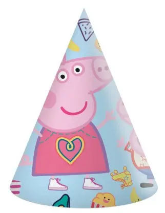 Peppa Pig Messy Play, Peppa malac Parti kalap, csákó 6 db-os termékfotó