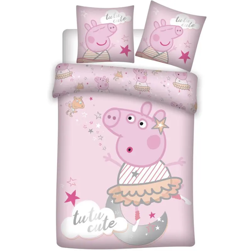 Peppa Pig mikroszálas ágyneműhuzat 90cm termékfotó