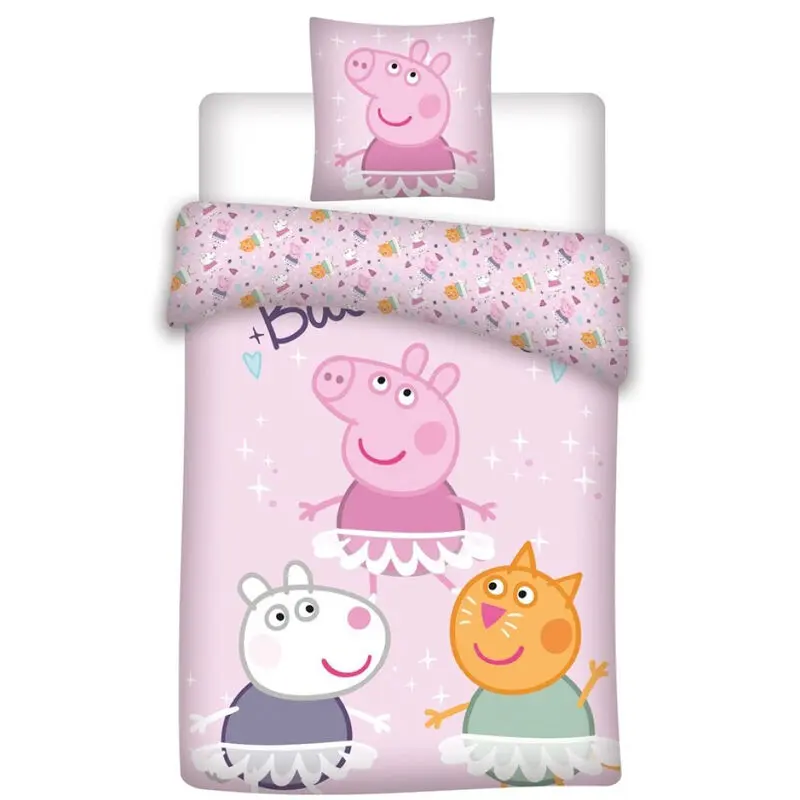 Peppa Pig mikroszálas ágyneműhuzat 90cm termékfotó
