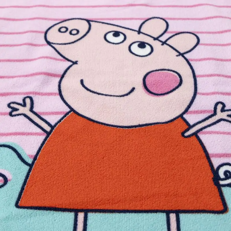 Peppa Pig mikroszálas poncsó törölköző termékfotó