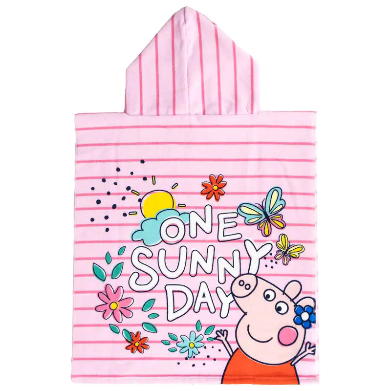 Peppa Pig mikroszálas poncsó törölköző termékfotó
