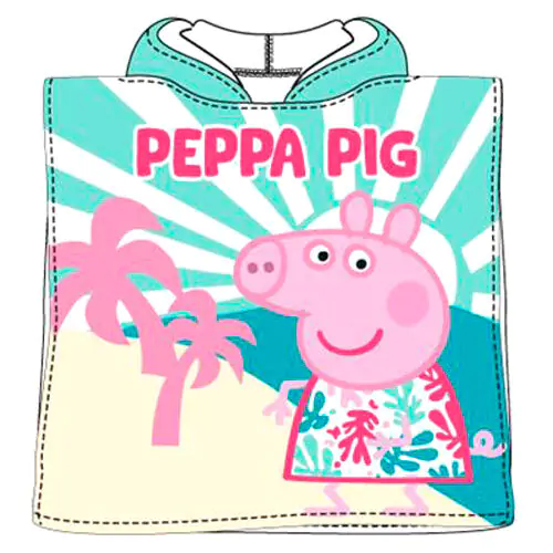 Peppa Pig mikroszálas poncsó törölköző termékfotó