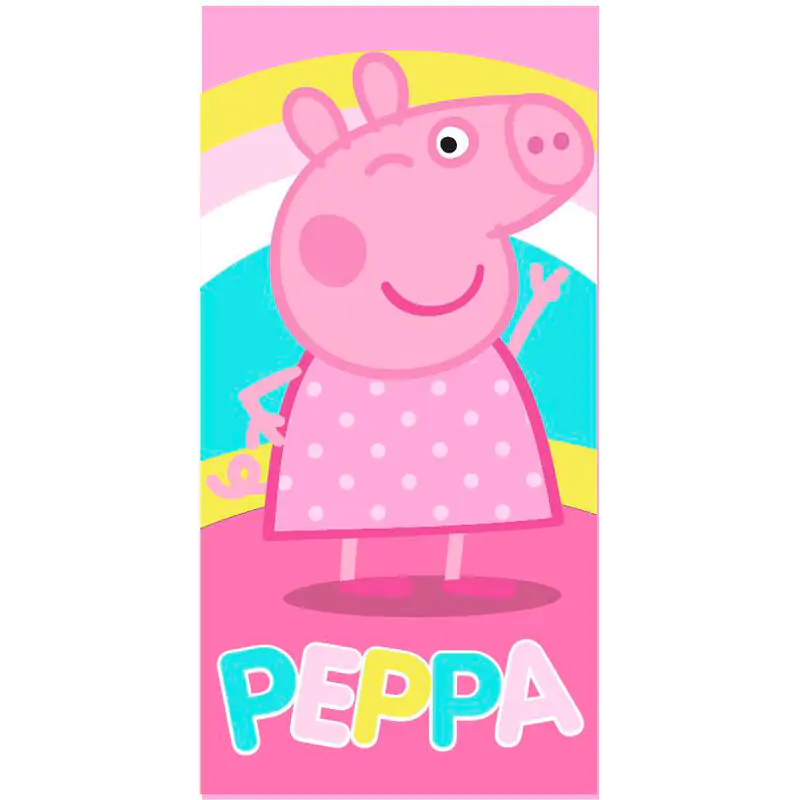 Peppa Pig mikroszálas strand törölköző termékfotó