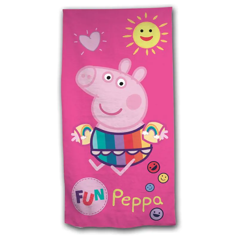 Peppa Pig mikroszálas strandtörölköző termékfotó