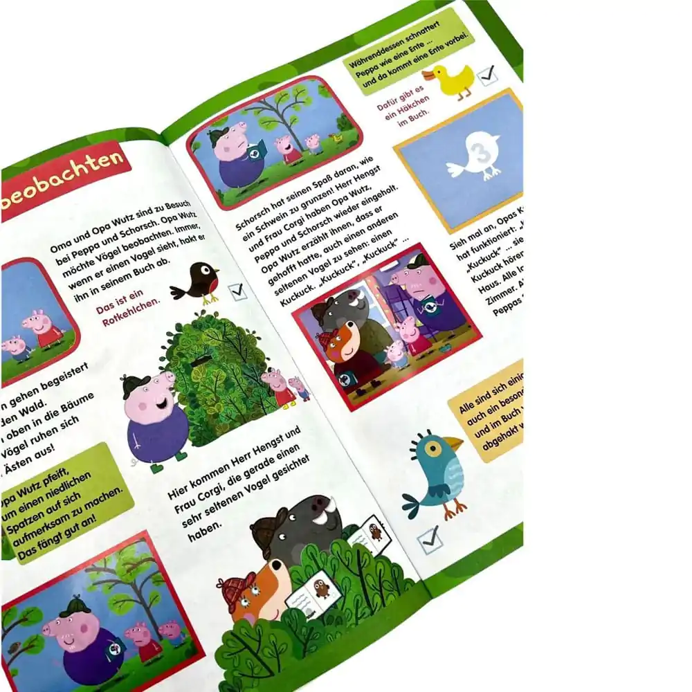 Peppa Pig My First Panini német nyelvű matrica album termékfotó