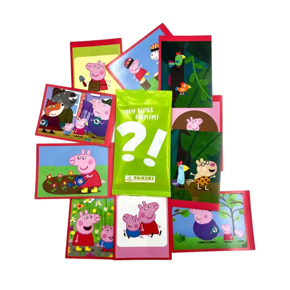 Peppa Pig My First Panini német nyelvű matrica album termékfotó
