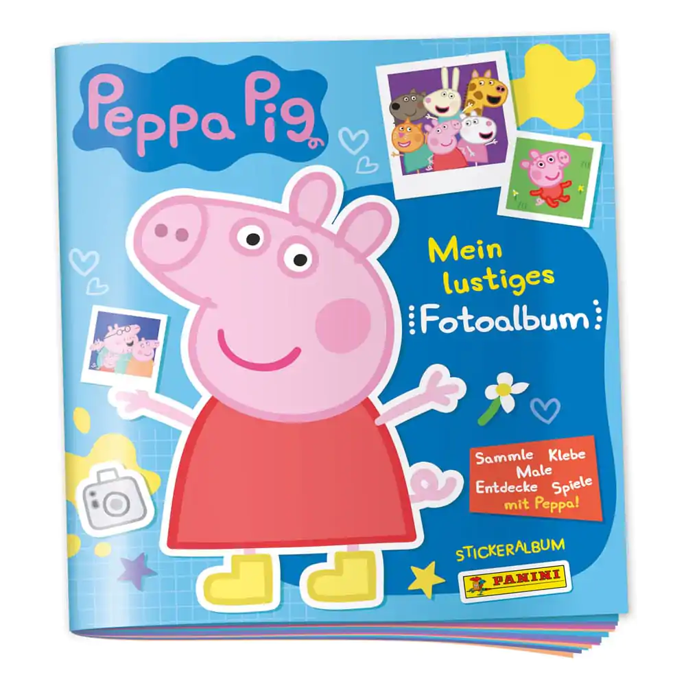 Peppa Pig - My fun Photo Album Collection német nyelvű matrica album termékfotó