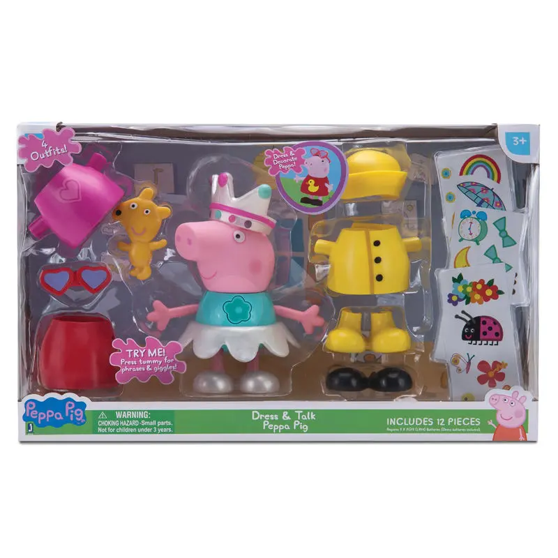Peppa Pig öltöztethető és beszélő termékfotó