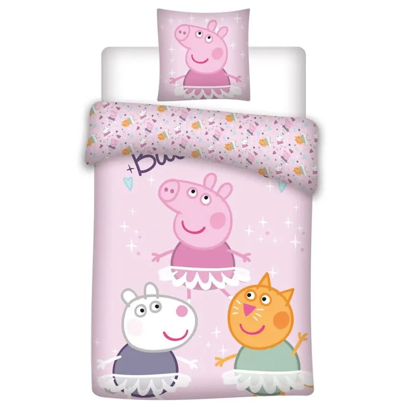 Peppa Pig pamut ágyneműhuzat 90cm termékfotó