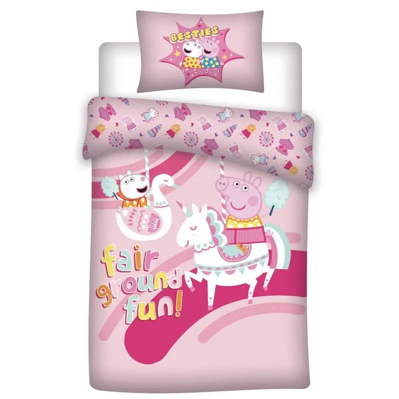 Peppa Pig pamut ágyneműhuzat 90cm termékfotó