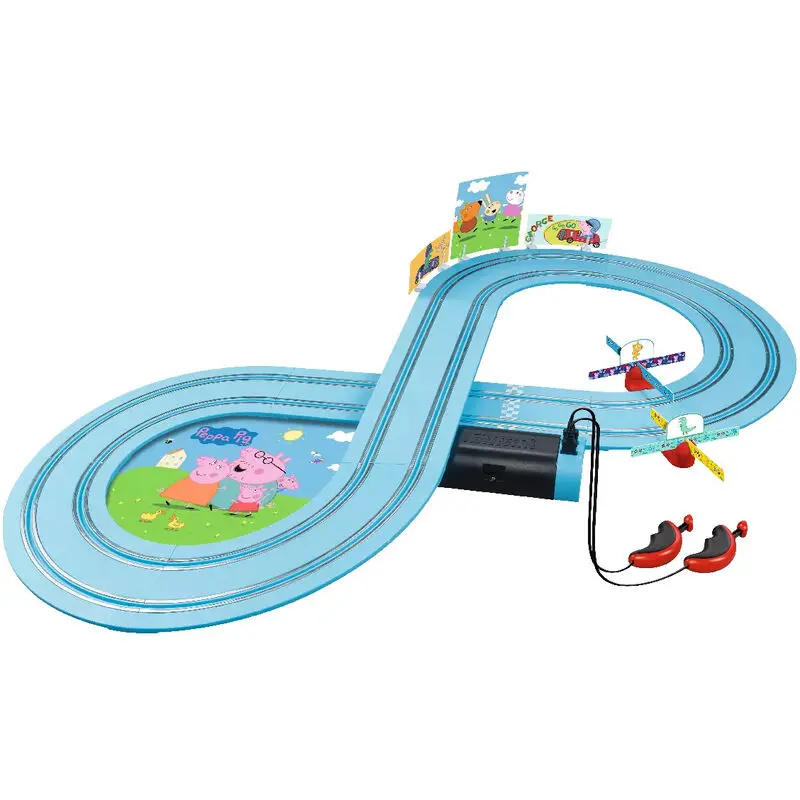 Peppa Pig Peppa &amp; George elektromos versenypálya termékfotó