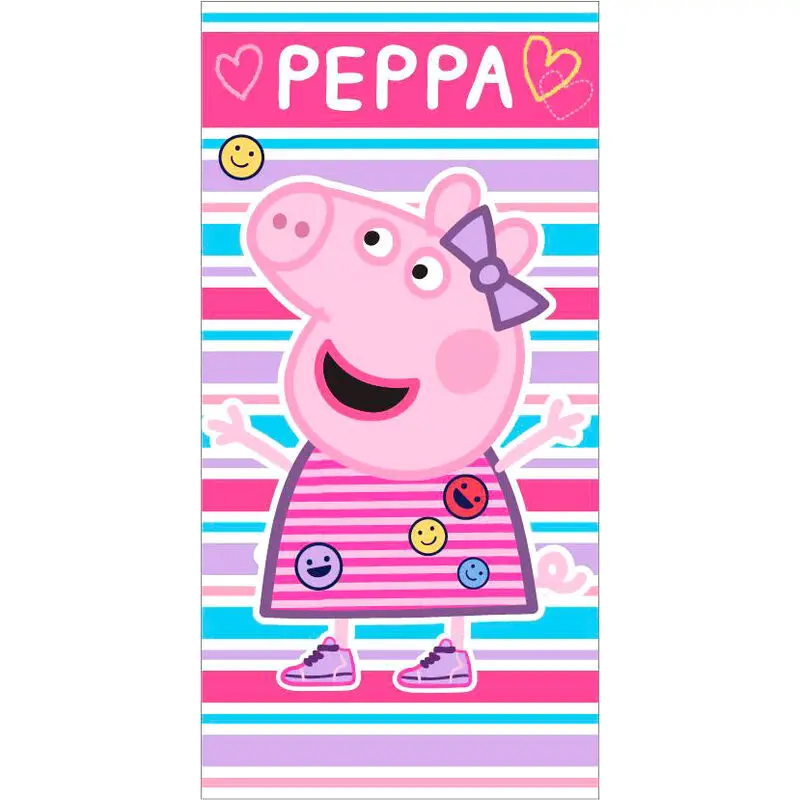 Peppa Pig Peppa mikroszálas strand törölköző termékfotó