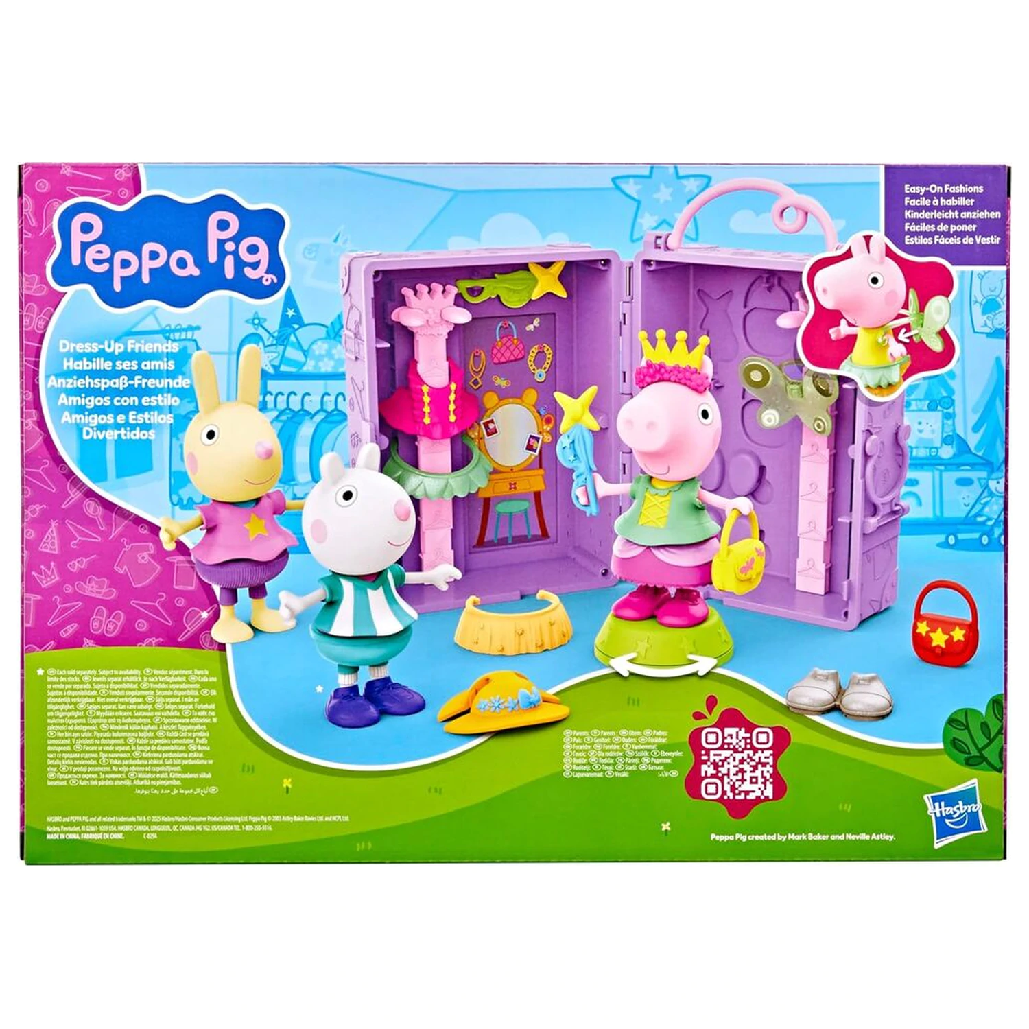 Peppa Pig Peppa's Dress-Up wardrobe + figura 15cm termékfotó