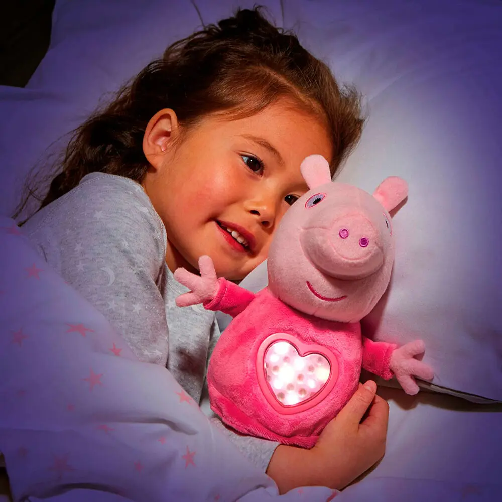 Peppa Pig Pijama Party plüss hanggal 18cm termékfotó