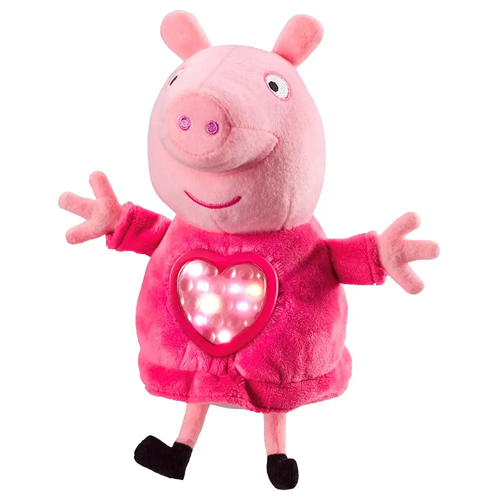 Peppa Pig Pijama Party plüss hanggal 18cm termékfotó