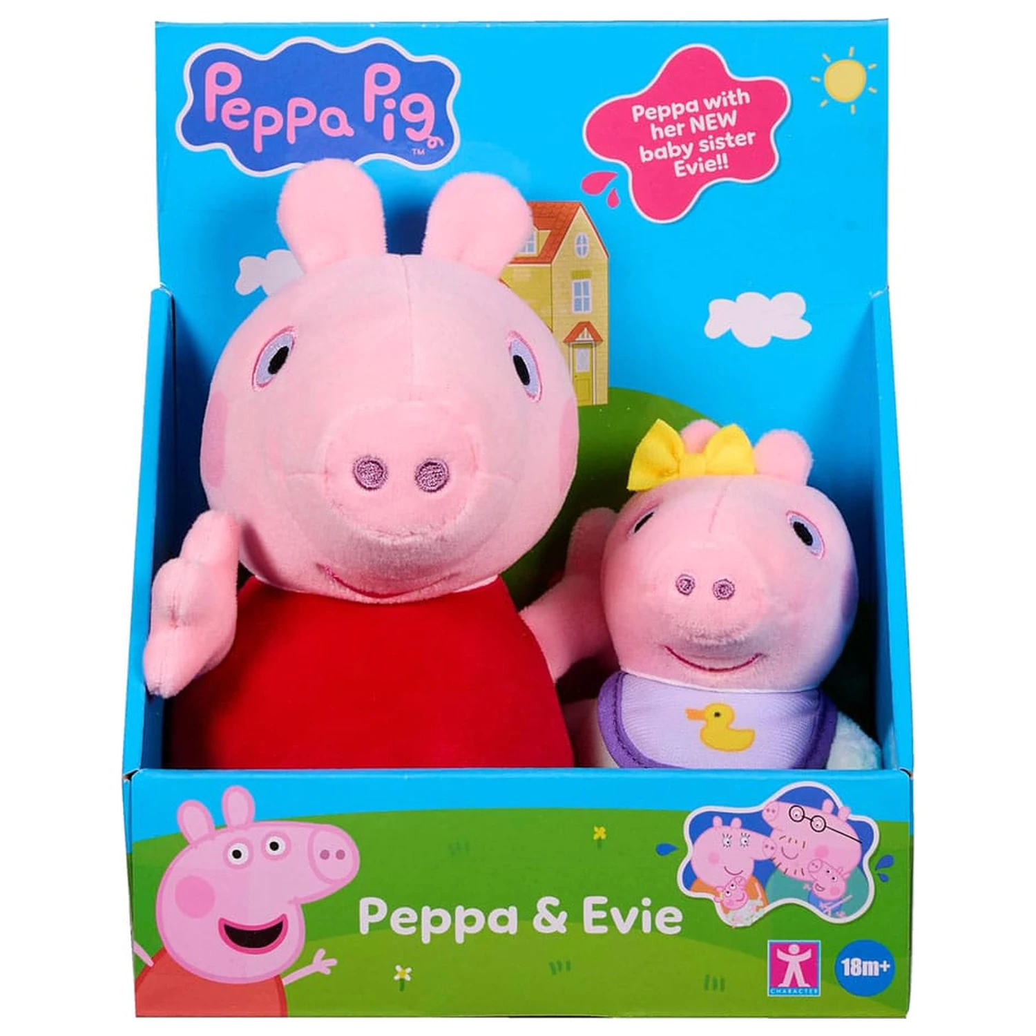 Peppa Pig plüss figura csomag termékfotó