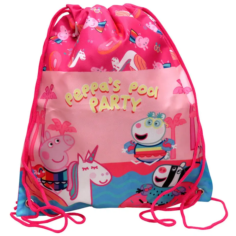 Peppa Pig Pool Party tornazsák 34cm termékfotó