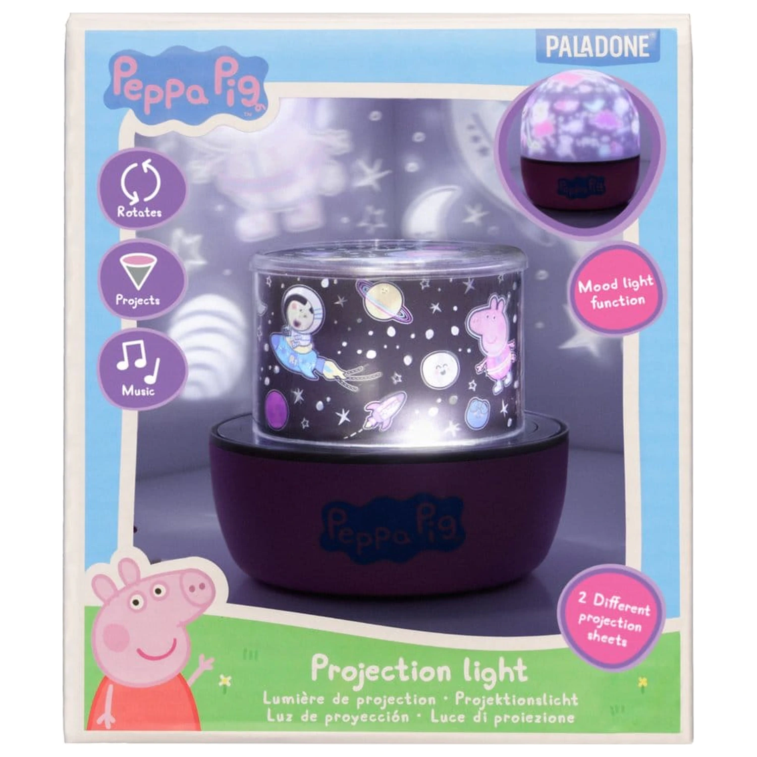 Peppa Pig projektor lámpa termékfotó