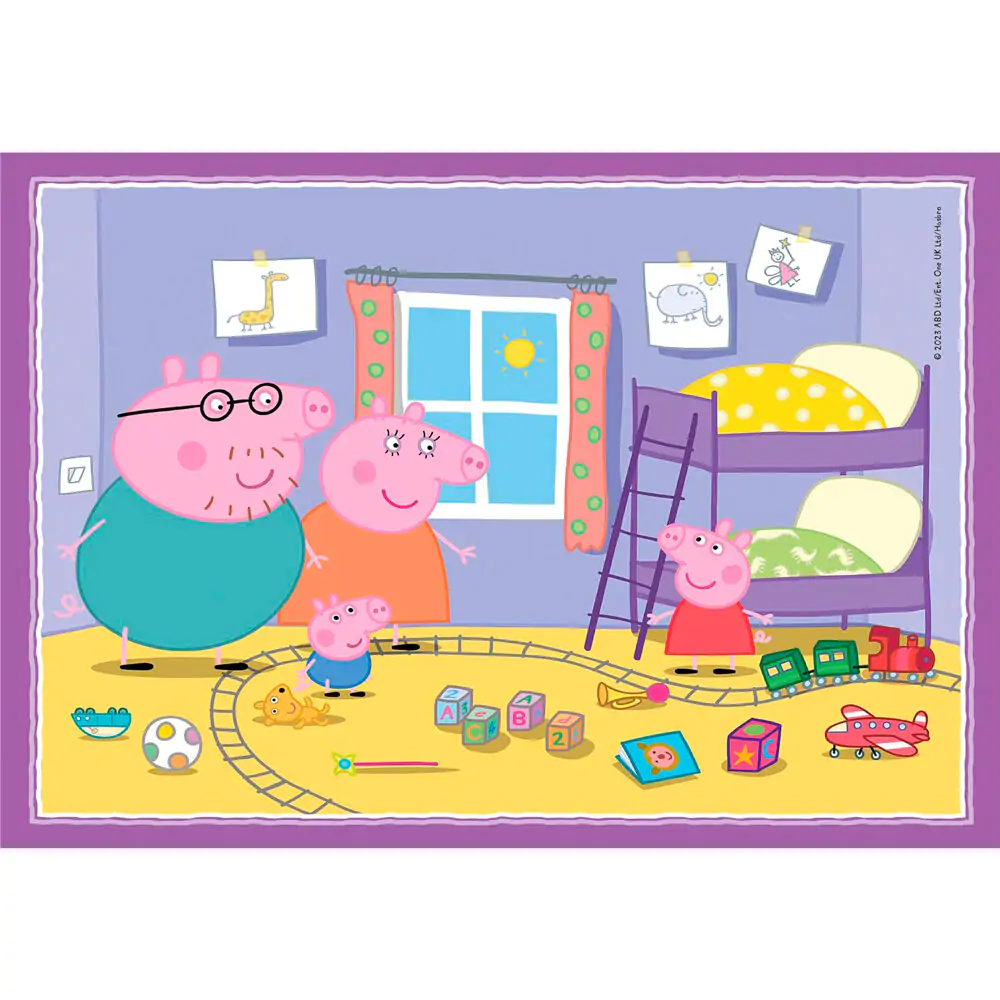 Peppa Pig puzzle 12-16-20-24 db-os termékfotó