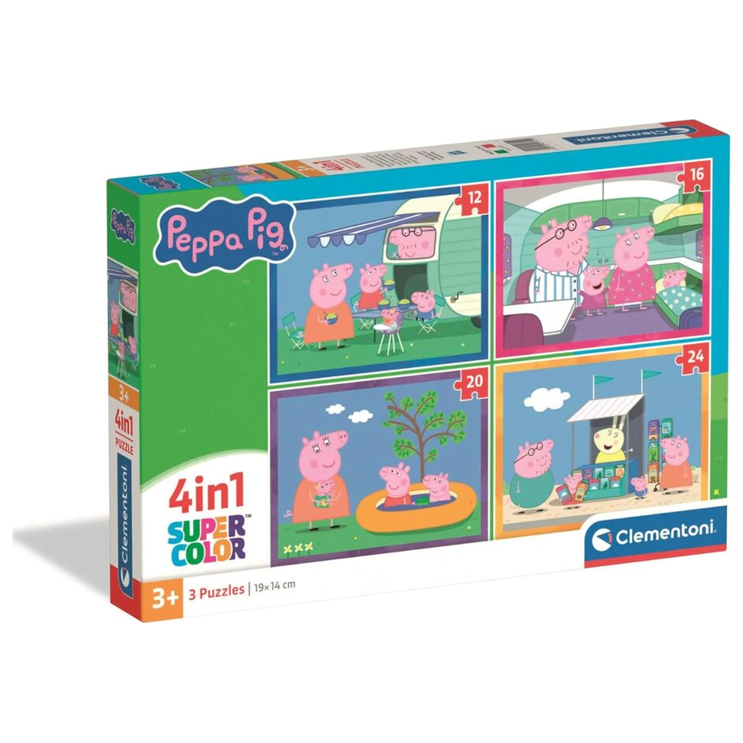 Peppa Pig puzzle 12-16-20-24db-os termékfotó
