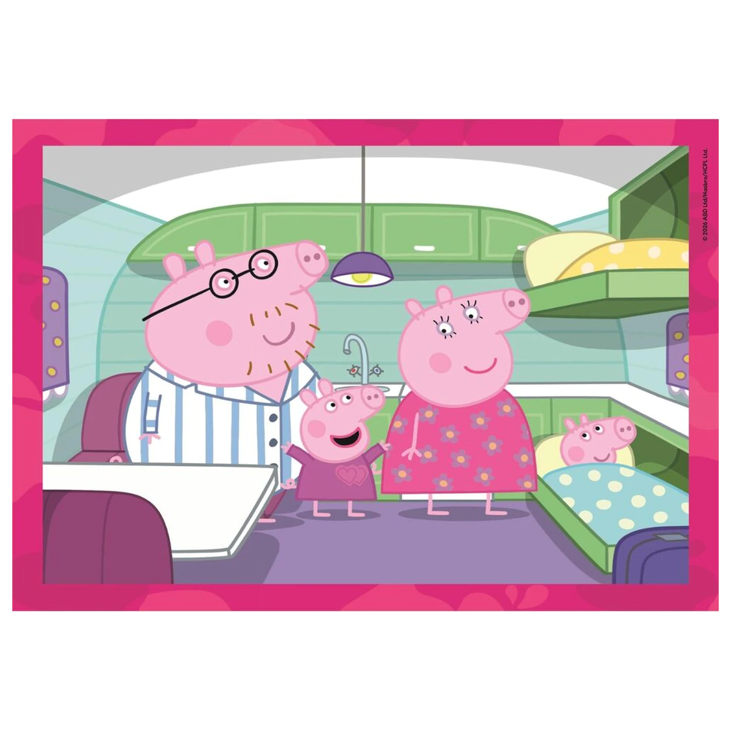 Peppa Pig puzzle 12-16-20-24db-os termékfotó