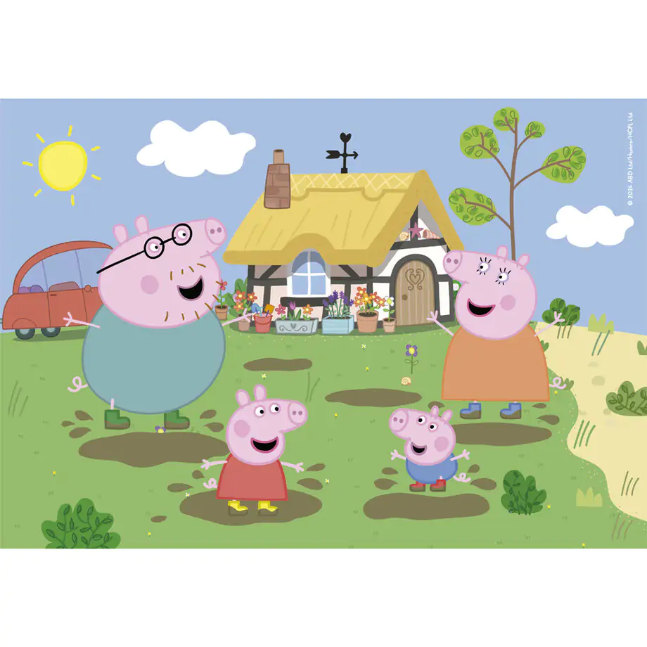 Peppa Pig puzzle 30db-os termékfotó