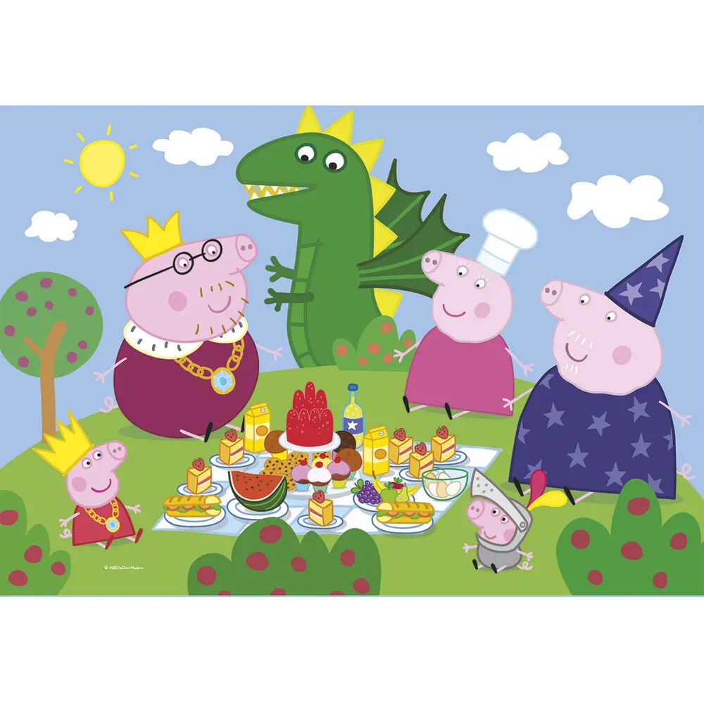 Peppa Pig puzzle 3x48db-os termékfotó