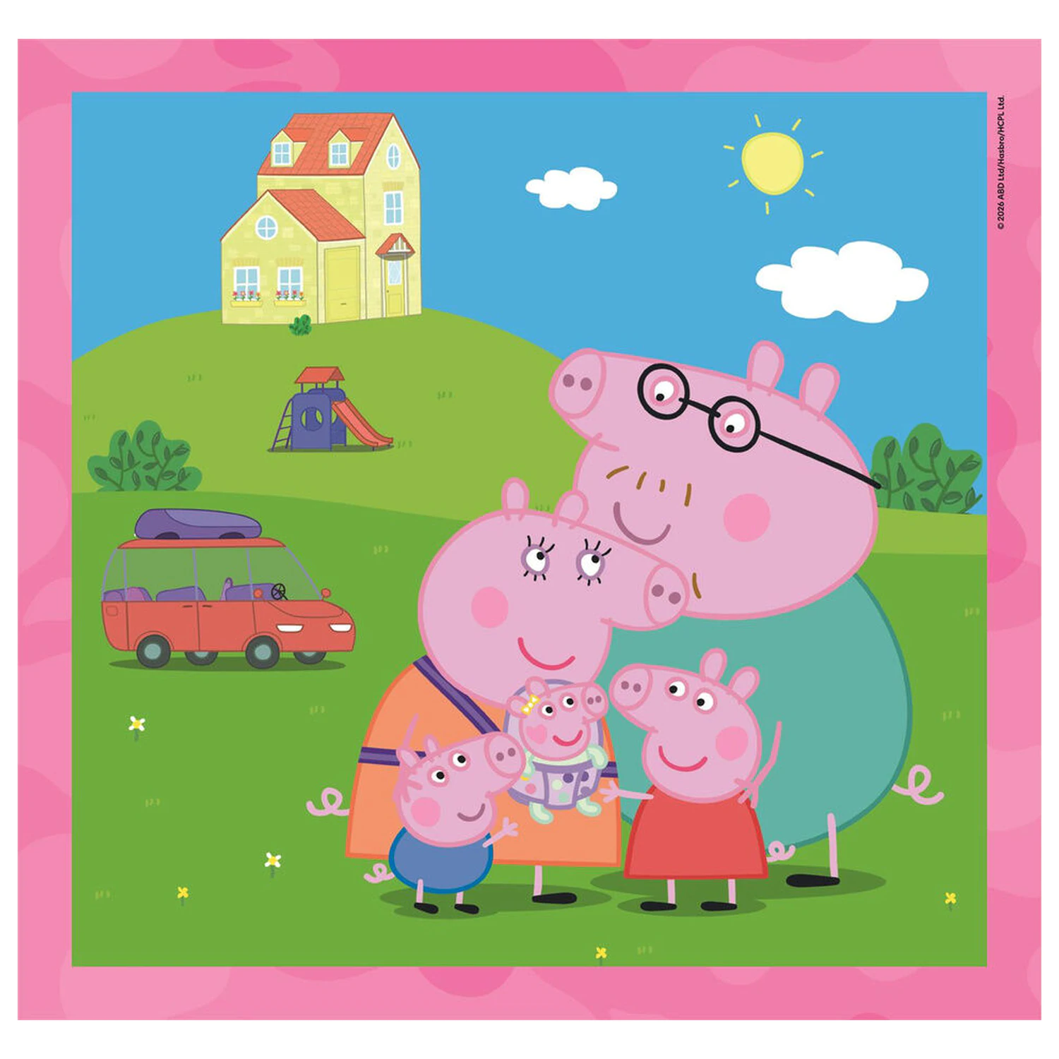 Peppa Pig puzzle 3x48db-os termékfotó