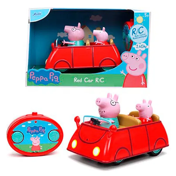 Peppa Pig távirányítós autó 17cm termékfotó