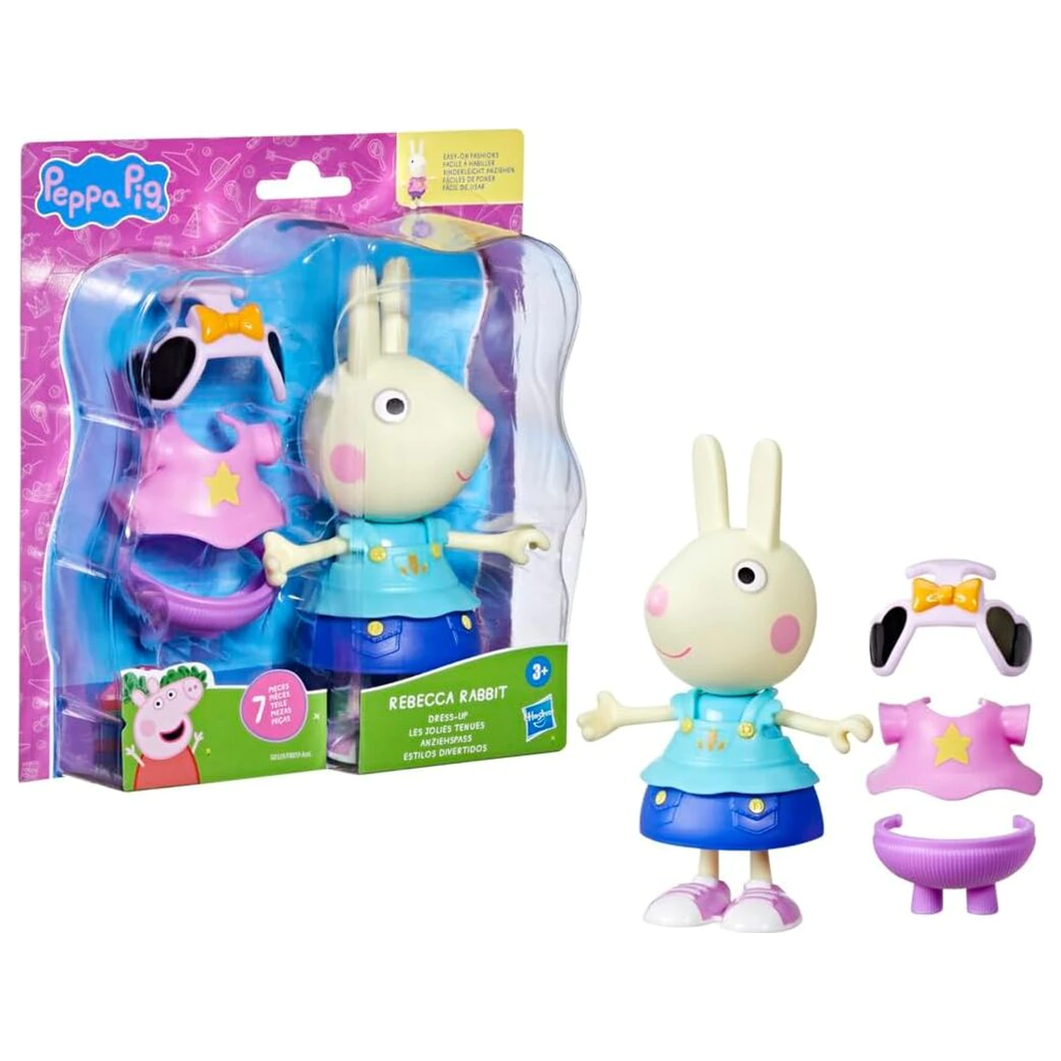 Peppa Pig Rebecca Rabbit figura 15cm termékfotó