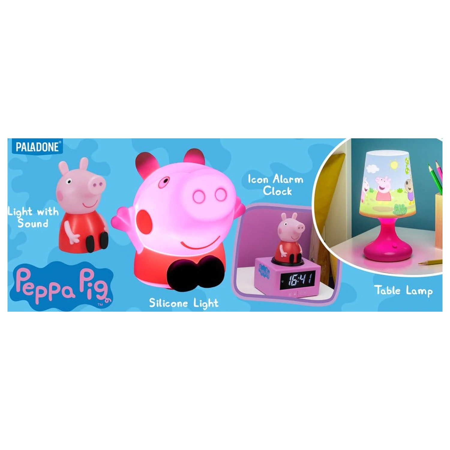 Peppa Pig Sleep Training ébresztőóra  termékfotó