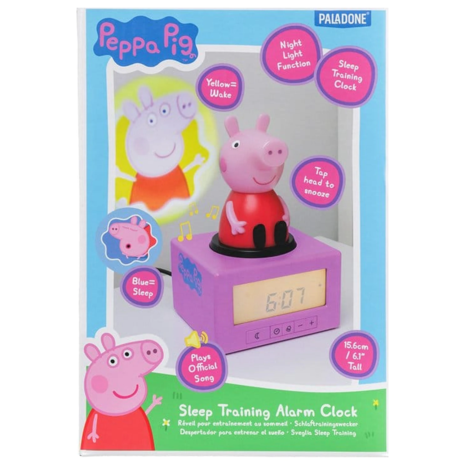 Peppa Pig Sleep Training ébresztőóra  termékfotó
