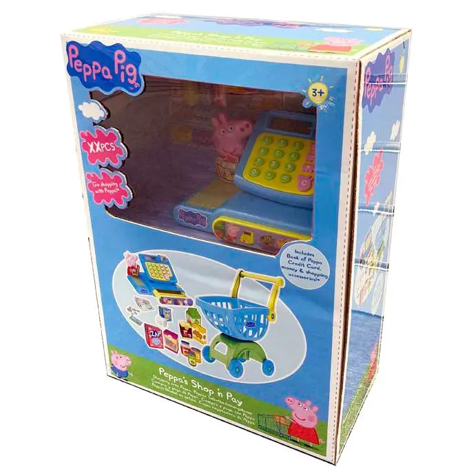Peppa Pig szupermarket bolt termékfotó