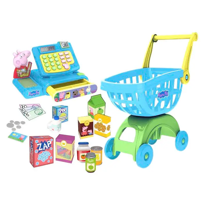 Peppa Pig szupermarket bolt termékfotó