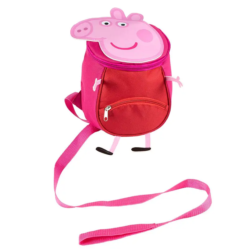 Peppa Pig táska hátizsák hámmal 27cm termékfotó