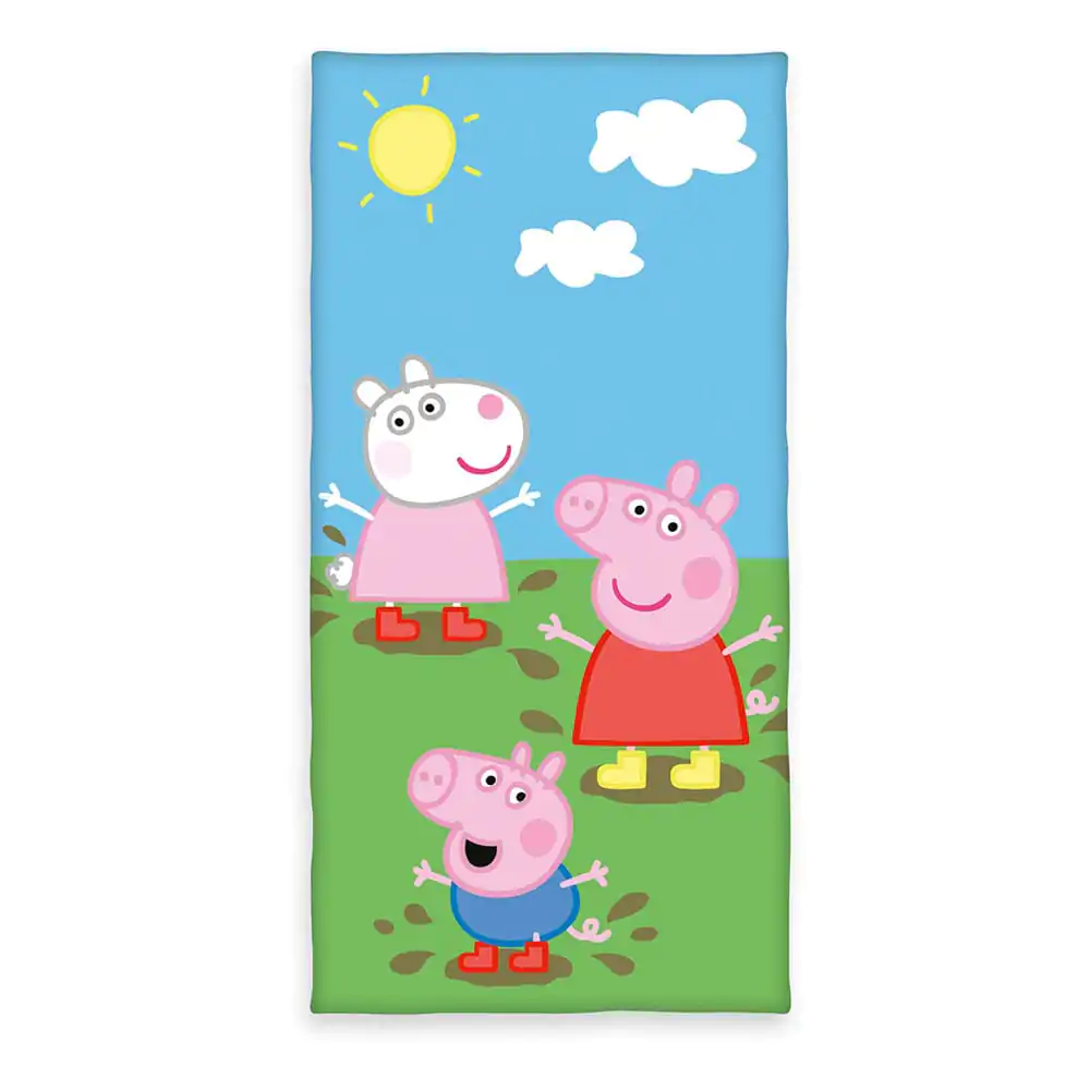 Peppa Pig Velour törölköző 75 x 150 cm   termékfotó