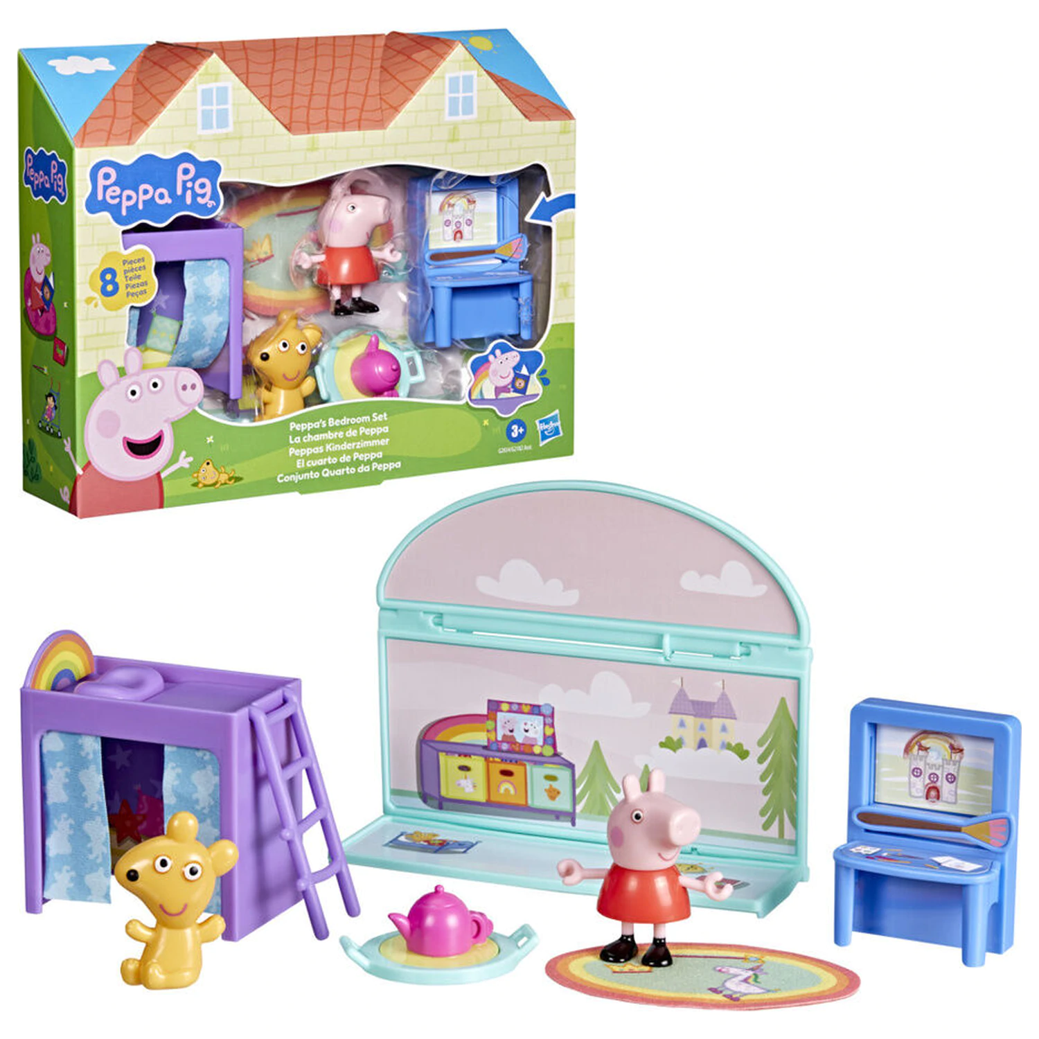 Peppa Pigs Bedroom Set játékkészlet termékfotó