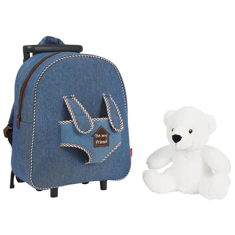Perry Bear gurulós táska és plüss 38cm termékfotó
