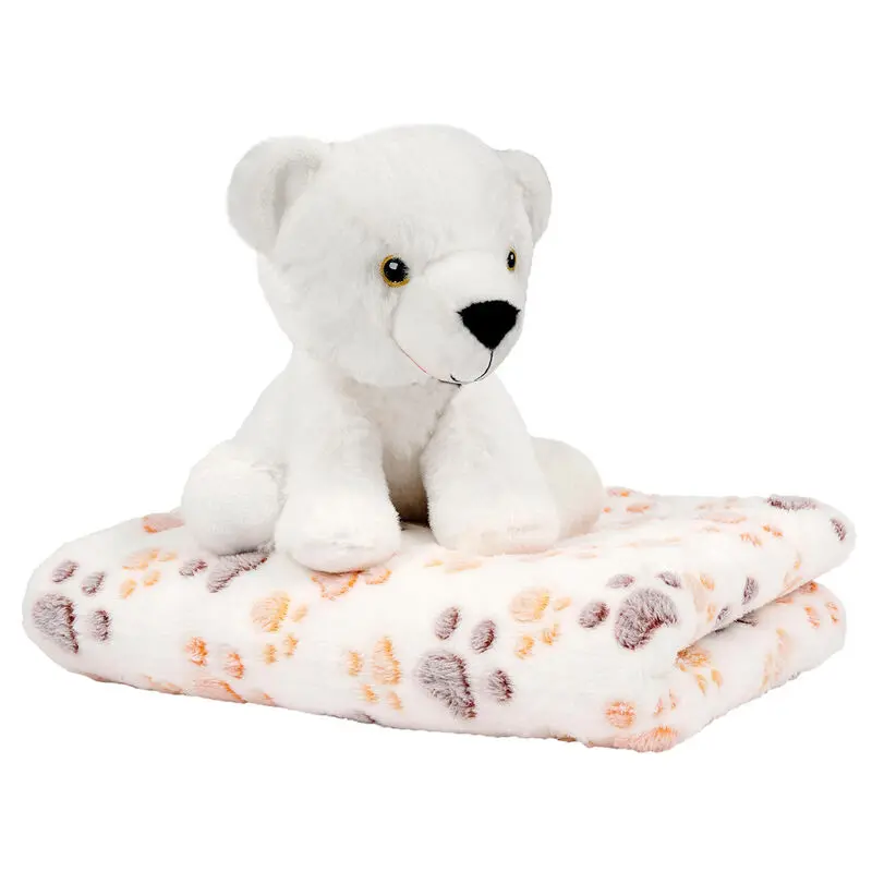 Perry Bear puha pléd takaró és plüss 22cm termékfotó