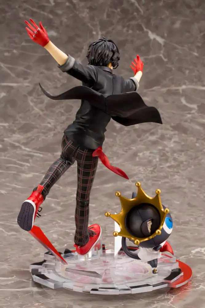 Persona 5 Dancing Star Night ARTFXJ 1/8 Hero & Morgana szobor figura 25 cm termékfotó