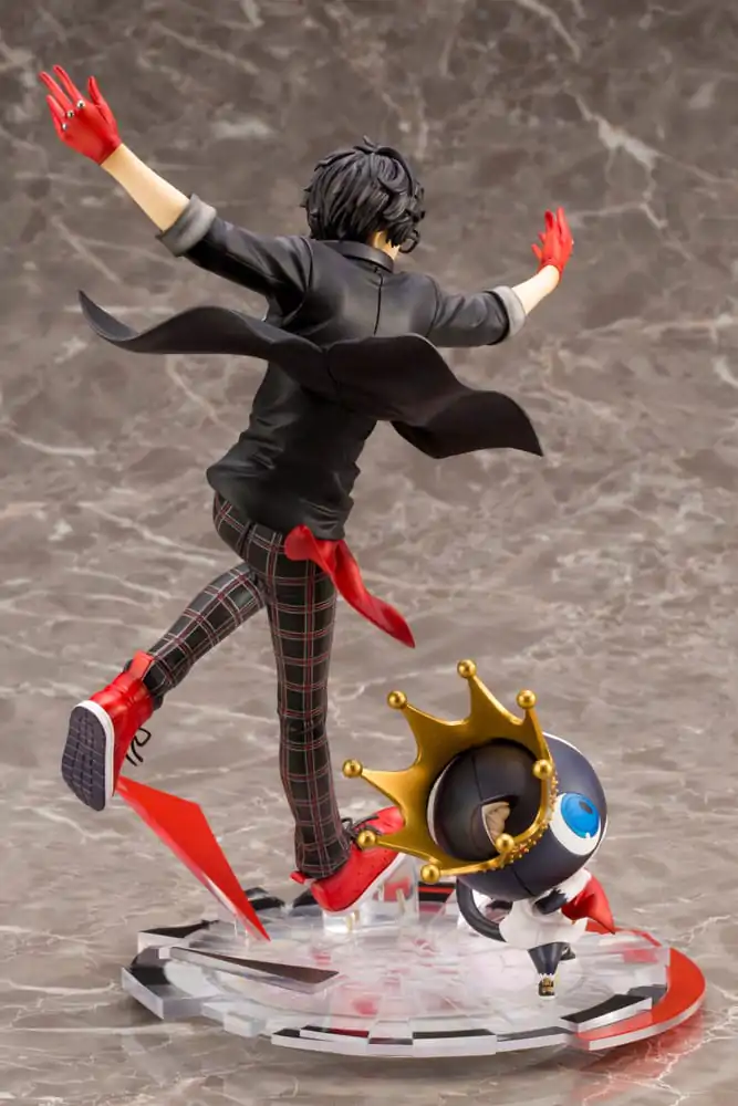 Persona 5 Dancing Star Night ARTFXJ 1/8 Hero & Morgana szobor figura 25 cm termékfotó