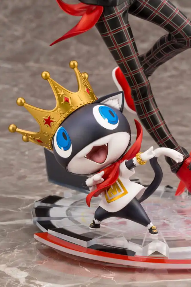 Persona 5 Dancing Star Night ARTFXJ 1/8 Hero & Morgana szobor figura 25 cm termékfotó