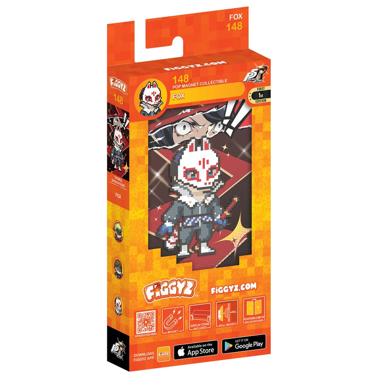 Persona 5 FiGGYZ gyűjthető hűtőmágnes Fox 11 cm termékfotó