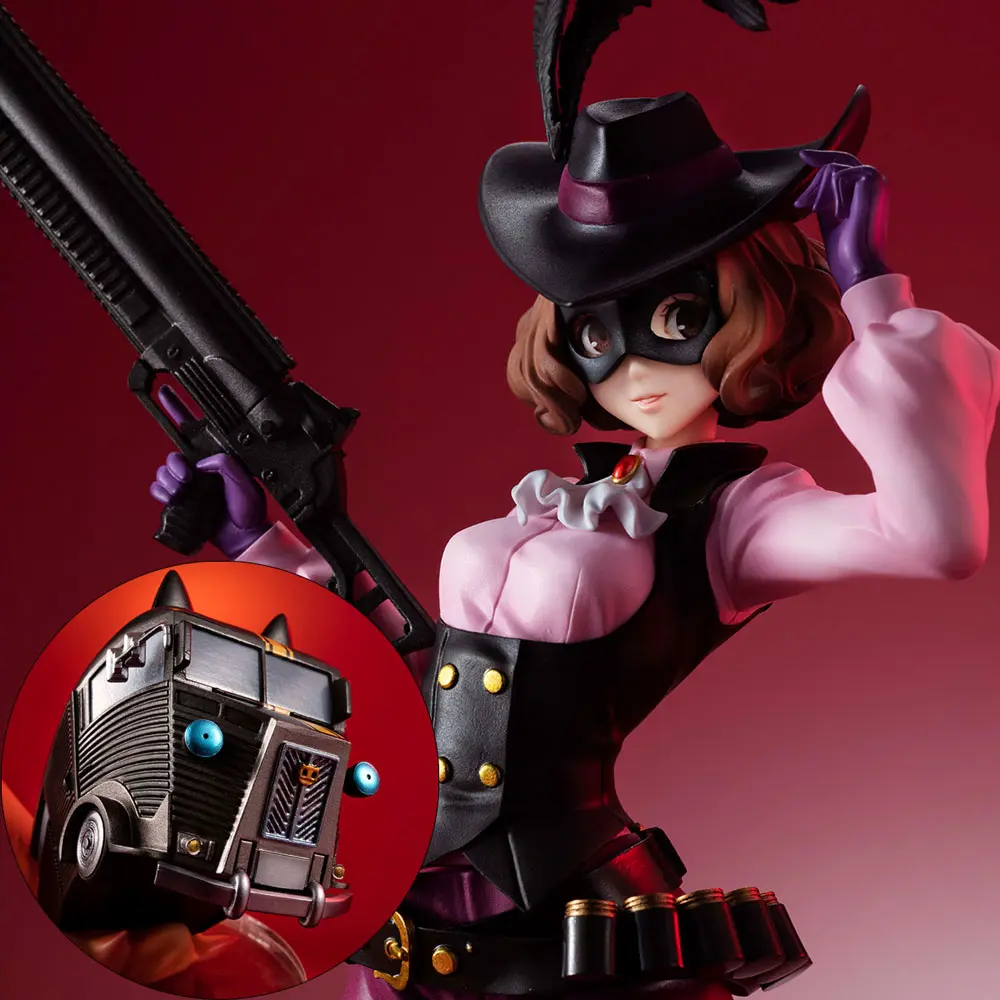 Persona 5 Royal Lucrea Noir (Haru Okumura) &amp; Morgana Car PVC szobor figura 24 cm termékfotó