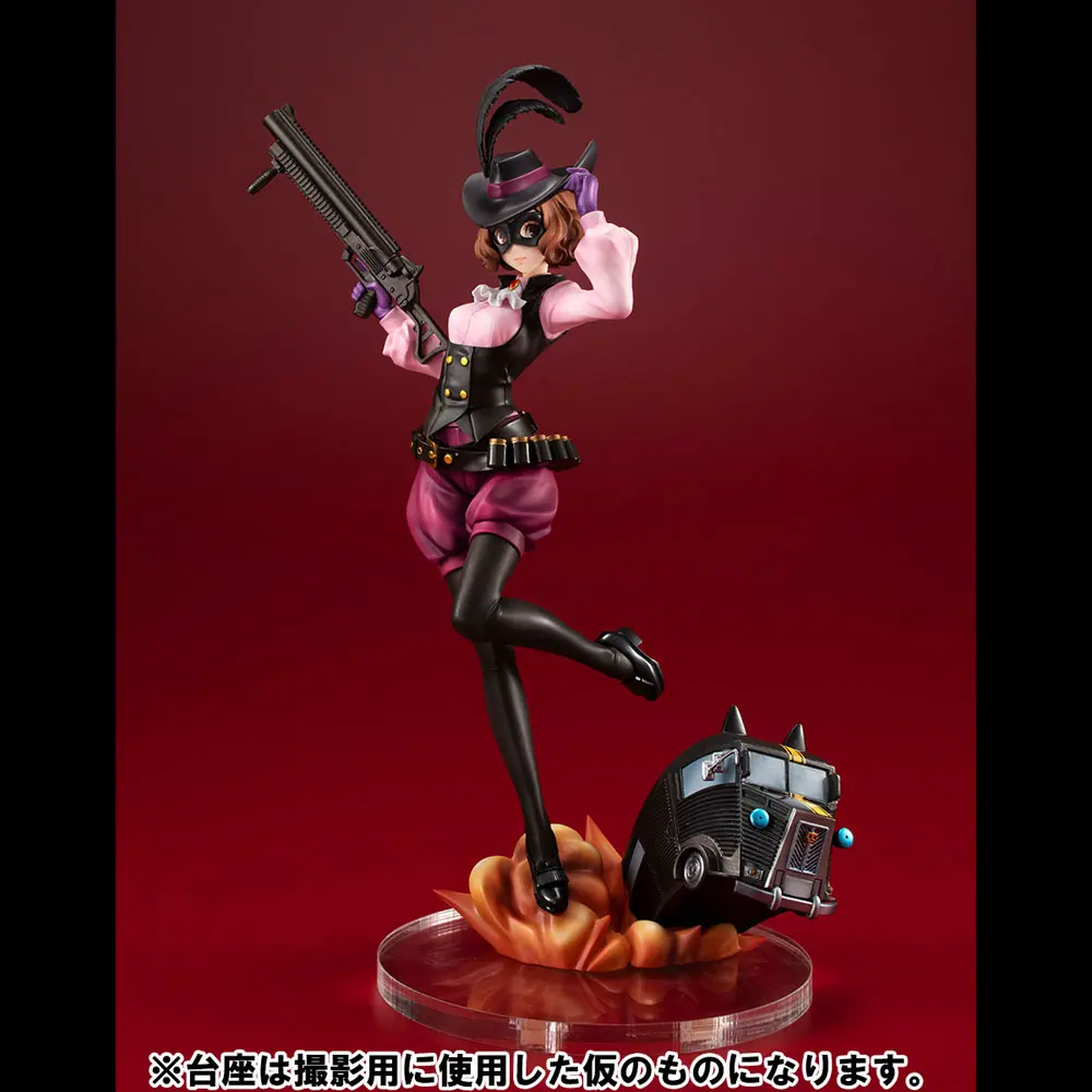 Persona 5 Royal Lucrea Noir (Haru Okumura) &amp; Morgana Car PVC szobor figura 24 cm termékfotó