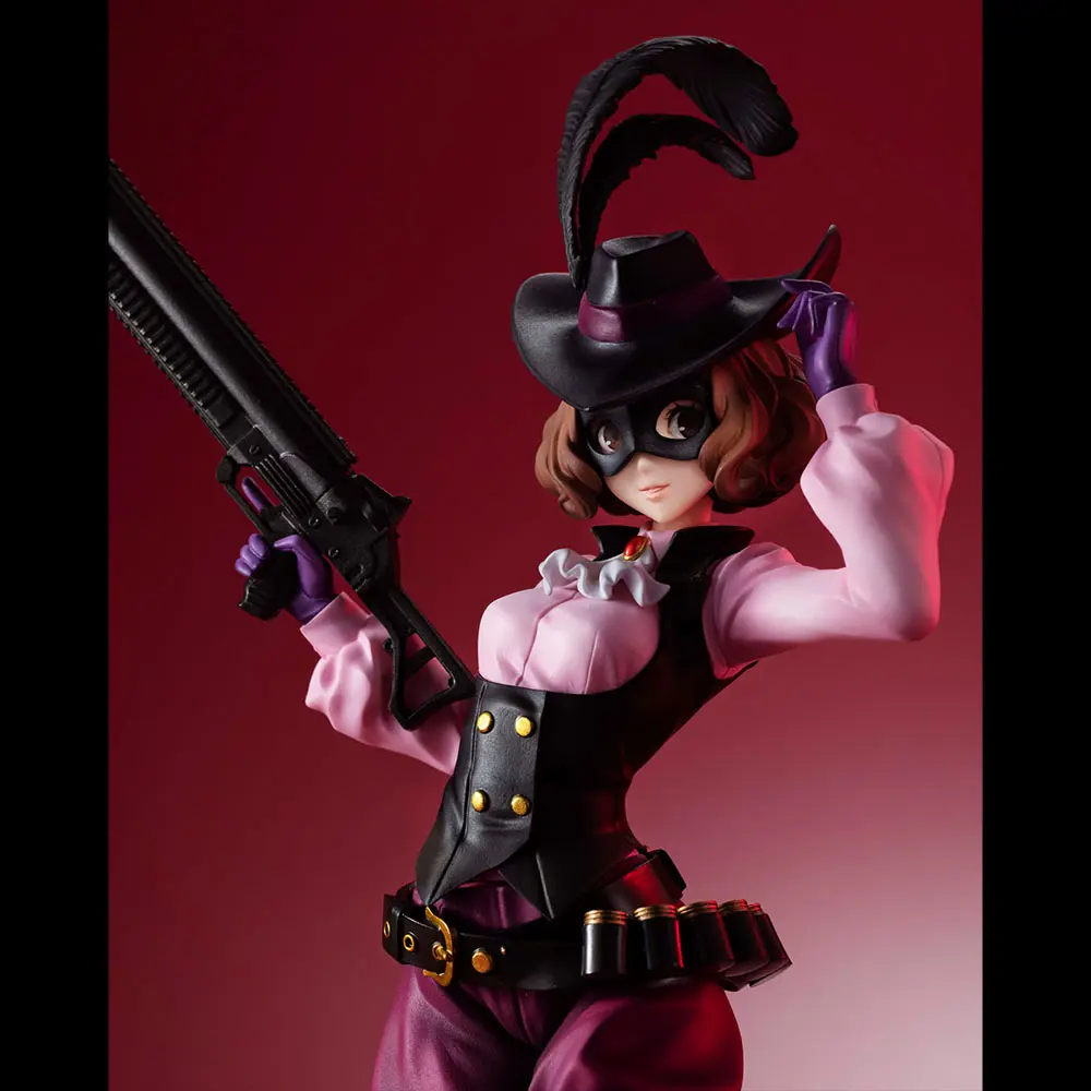 Persona 5 Royal Lucrea Noir (Haru Okumura) &amp; Morgana Car PVC szobor figura 24 cm termékfotó